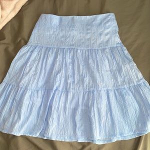 Light Blue Skirt